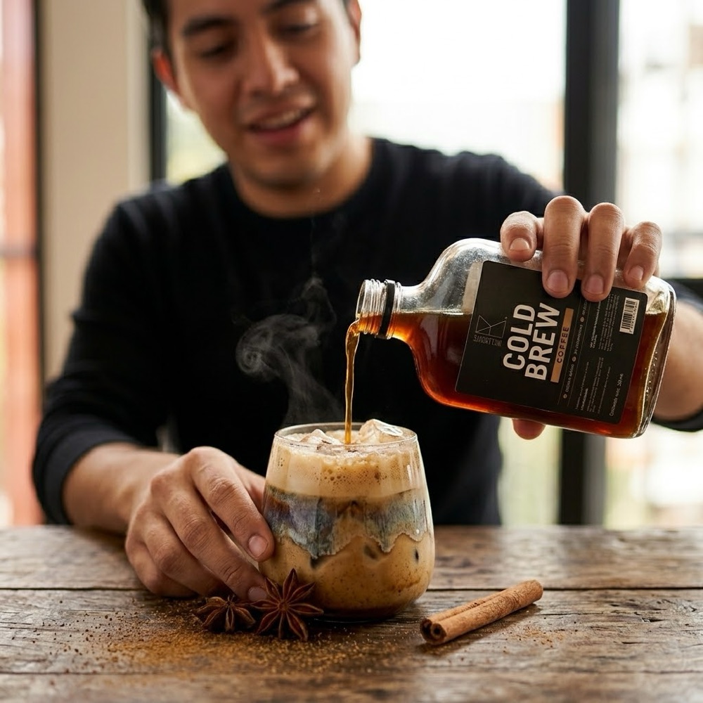 Cold brew con canela y anís